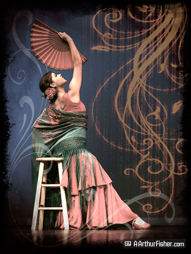 Artwork of Daniela Zermeño dancing
